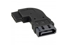 InLine® SATA Adaptateur mâle à femelle angle droit