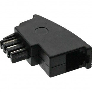 Adaptateur TAE-F, prise TAE-F sur RJ11 prise femelle, pour Siemens, Telekom et Hagenuk etc.