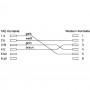 Adaptateur TAE-F, prise TAE-F sur RJ11 prise femelle, pour Siemens, Telekom et Hagenuk etc.