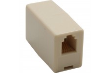 Accouplement modulaire, InLine®, RJ10 4P4C fem./fem.