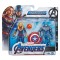 Marvel Avengers Captain America and Captain Marvel set figures