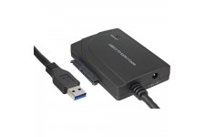 Convertisseur USB 3.0 à SATA, InLine®, avec bloc d'alimentation