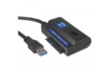 Câble convertisseur InLine® USB 3.0 à SATA 6 Gb / s, 1,2 m, avec alimentation