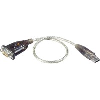 Adaptateur USB - câble sériel, Aten UC232A, USB mâle A à 9 broches Sub D prise