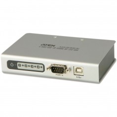 USB - 4x hub de convertisseur de fréquence Seriell, Aten UC2324, 1x USB à 4x 9pol RS232