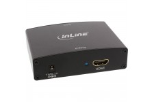 InLine® Converter Entrée audio VGA + HDMI Entrée audio VGA et RCA HDMI