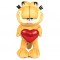 Garfield heart soft plush toy 36cm