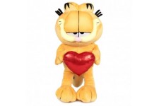 Garfield heart soft plush toy 36cm