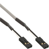 Câble audio interne, InLine®, digital, 2 broches mâle/mâle, 90cm