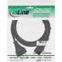 Câble d'alimentation, InLine®, Suisse, noir, H05VV-F, 3x0,75mm², 1,0m