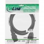 Câble d'alimentation, InLine®, connecteur d'alimentation américain vers connecteur IEC C13 à 3 broches, noir, 18AWG, 3,0 m