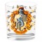 Harry Potter Hufflepuff Logo glass