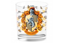 Harry Potter Hufflepuff Logo glass