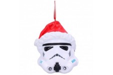 Stromtrooper Santa Hat Christmas hanging ornament