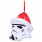 Stromtrooper Santa Hat Christmas hanging ornament