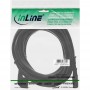 Câble réseau, InLine®, antichocs anguleux sur prise dispositifs froids, 10m