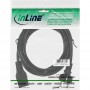 Câble réseau 16A, InLine®, antichocs en ligne droite sur prise dispositifs froids IEC320/C19, 2m