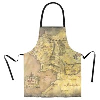 The Lord of the Rings Map apron