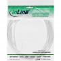Câble d'alimentation InLine®, fiche Euro à fiche Euro8, blanc, 0,5 m