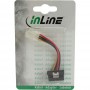 Câble adaptateur d'alimentation InLine® SATA 3.5 "à 15 broches SATA coudé avec loquet 6cm