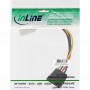 Câble adaptateur d'électricité SATA, InLine®, 1x 5,25" fem. à 15pin SATA mâle