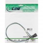 Rallonge pour câble ventilateur, InLine®, 4 broches Molex mâle/fem., longueur 30cm