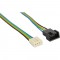 Extension de câble de ventilateur InLine® 4 broches Molex mâle à femelle 70cm