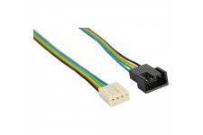 Extension de câble de ventilateur InLine® 4 broches Molex mâle à femelle 70cm