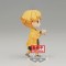 Kimetsu No Yaiba Demon Slayer Zenitsu Agatsuma Q posket petit figure 7cm