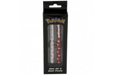 Stylo Pokemon Pokeballs lot de 2