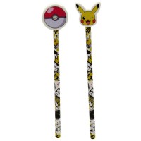 Pokemon Pikachu pencil with eraser assorted display