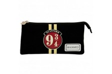 Harry Potter 9 3/4 triple pencil case