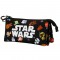 Star Wars Chibi triple pencil case