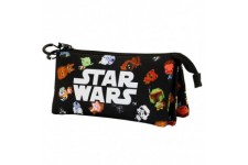 Star Wars Chibi triple pencil case