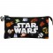 Star Wars Chibi triple pencil case