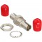 Connecteur fibre optique InLine® Manchon métallique multimode Simplex ST / ST