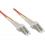 LWL câble duplex, InLine®, LC/LC 50/125µm, 20m