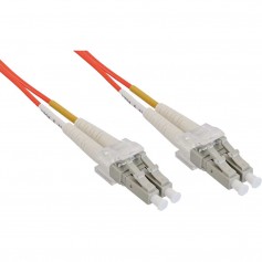 LWL câble duplex, InLine®, LC/LC 50/125µm, 10m