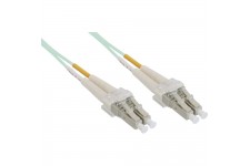 Câble duplex optique en fibre InLine® LC / LC 50 / 125µm OM3 10m