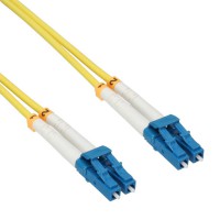 Câble duplex optique en fibre InLine® LC / LC 9 / 125µm OS2 2m