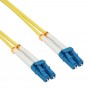 Câble duplex optique en fibre InLine® LC / LC 9 / 125µm OS2 10m