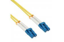 Câble duplex optique en fibre InLine® LC / LC 9 / 125µm OS2 1m