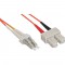 LWL câble duplex, InLine®, LC/SC 62,5/125µm, 15m