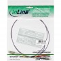 Câble duplex optique en fibre InLine® LC / ST 50 / 125µm OM4 2m