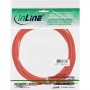 LWL câble duplex, InLine®, LC/ST 50/125µm, 7,5m