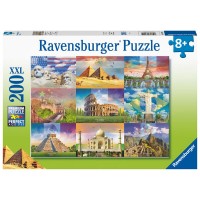 Monuments of the world XXL puzzle 200pcs