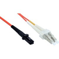 LWL câble duplex, InLine®, MTRJ/LC, 50/125µm, 2m