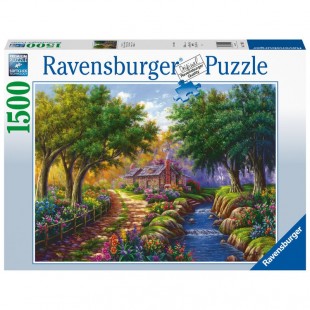 River cabin puzzle 1500pcs