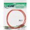 LWL câble duplex, InLine®, SC/SC 50/125µm, 0,5m