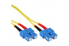 Câble duplex optique en fibre InLine® SC / SC 9 / 125µm OS2 10m